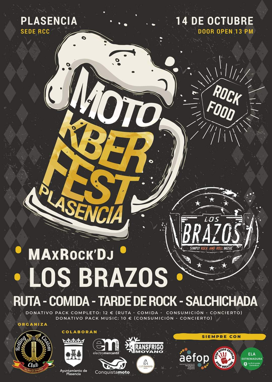 Motokbeer Fest. Plasencia, Cáceres | Los Brazos